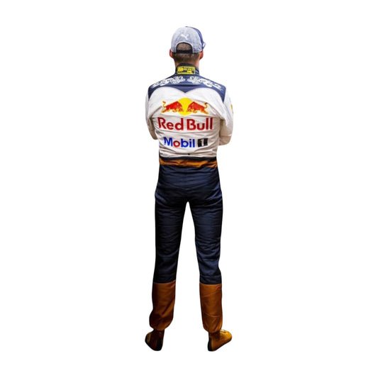 2018 Max Verstappen Special Edition Red Bull Cowboy Racing Suit