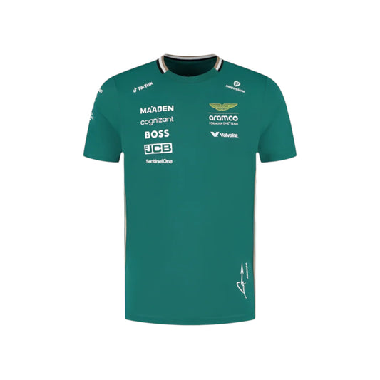 Aston Martin Aramco Formula 1 team shirt details