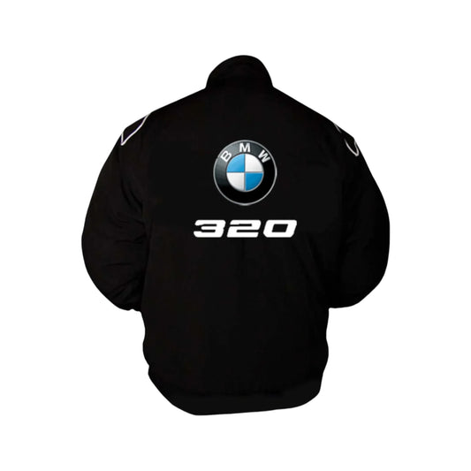 BMW 320 Vintage Racing Jacket Black Motorsport