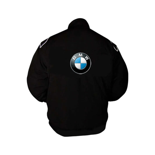 BMW Vintage Racing Jacket Black Motorsport Style