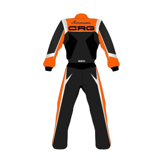 Go-kart racing suit CRG new 2025 back view