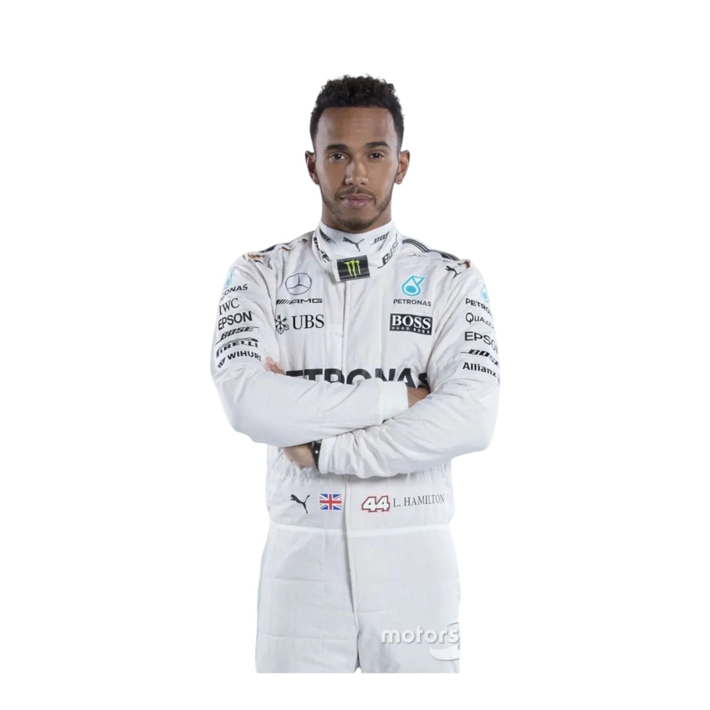 Lewis Hamilton 2017 championship Formula 1 race suit