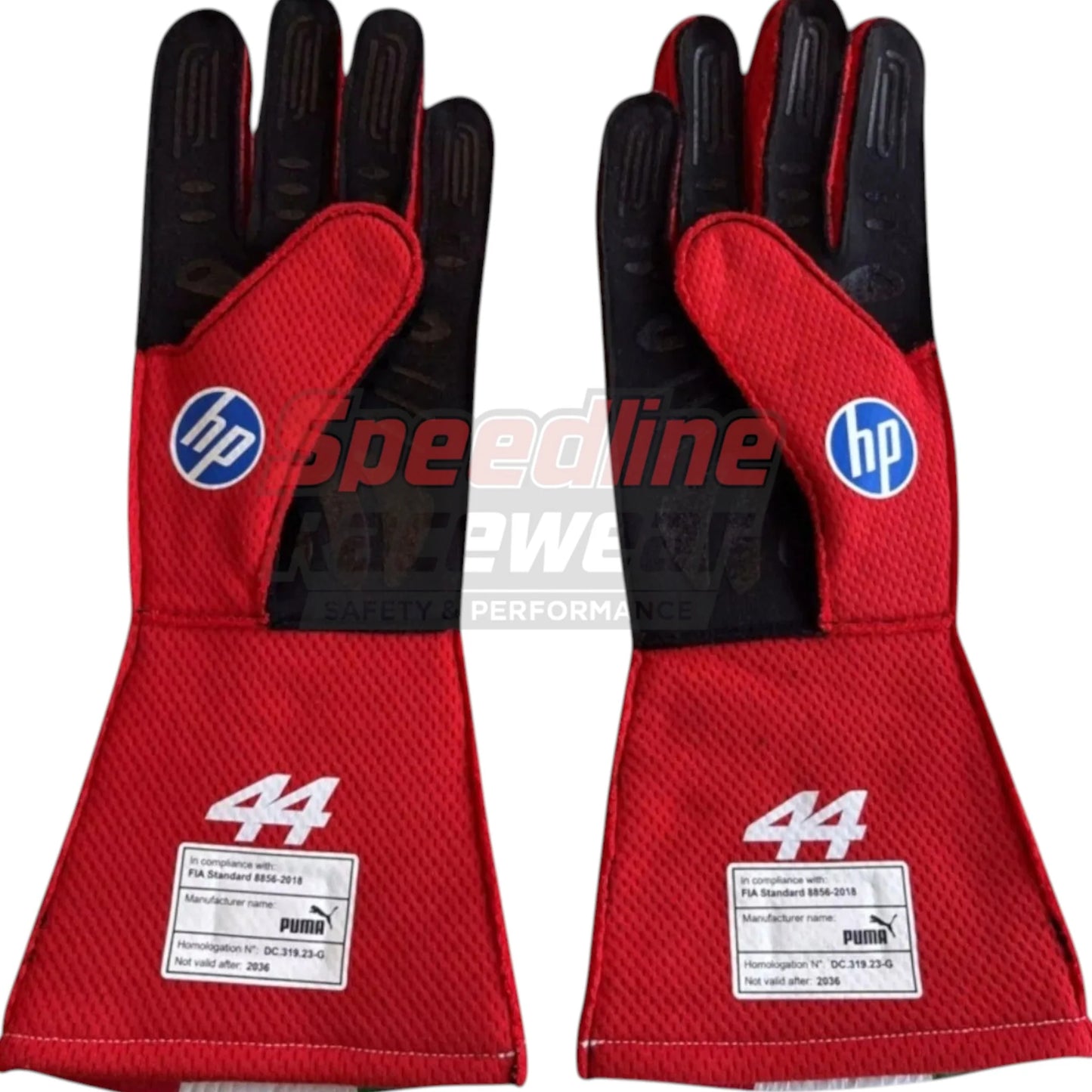 Lewis Hamilton Ferrari F1 Replica Gloves 2026 Speedline Racewear