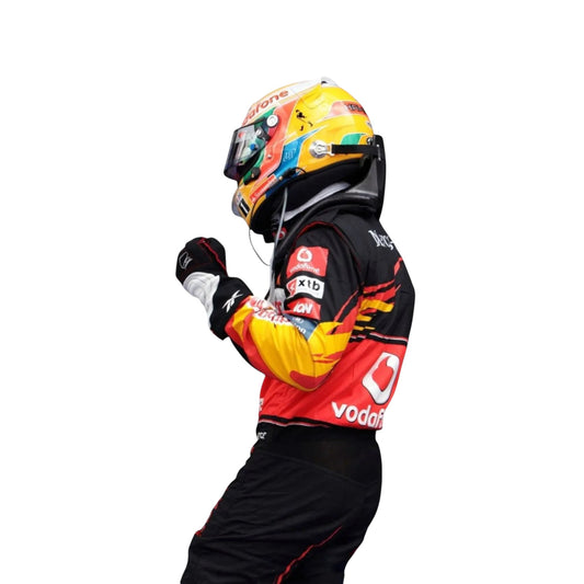 Lewis Hamilton Vodafone McLaren Mercedes Embroidered F1 Race Suit