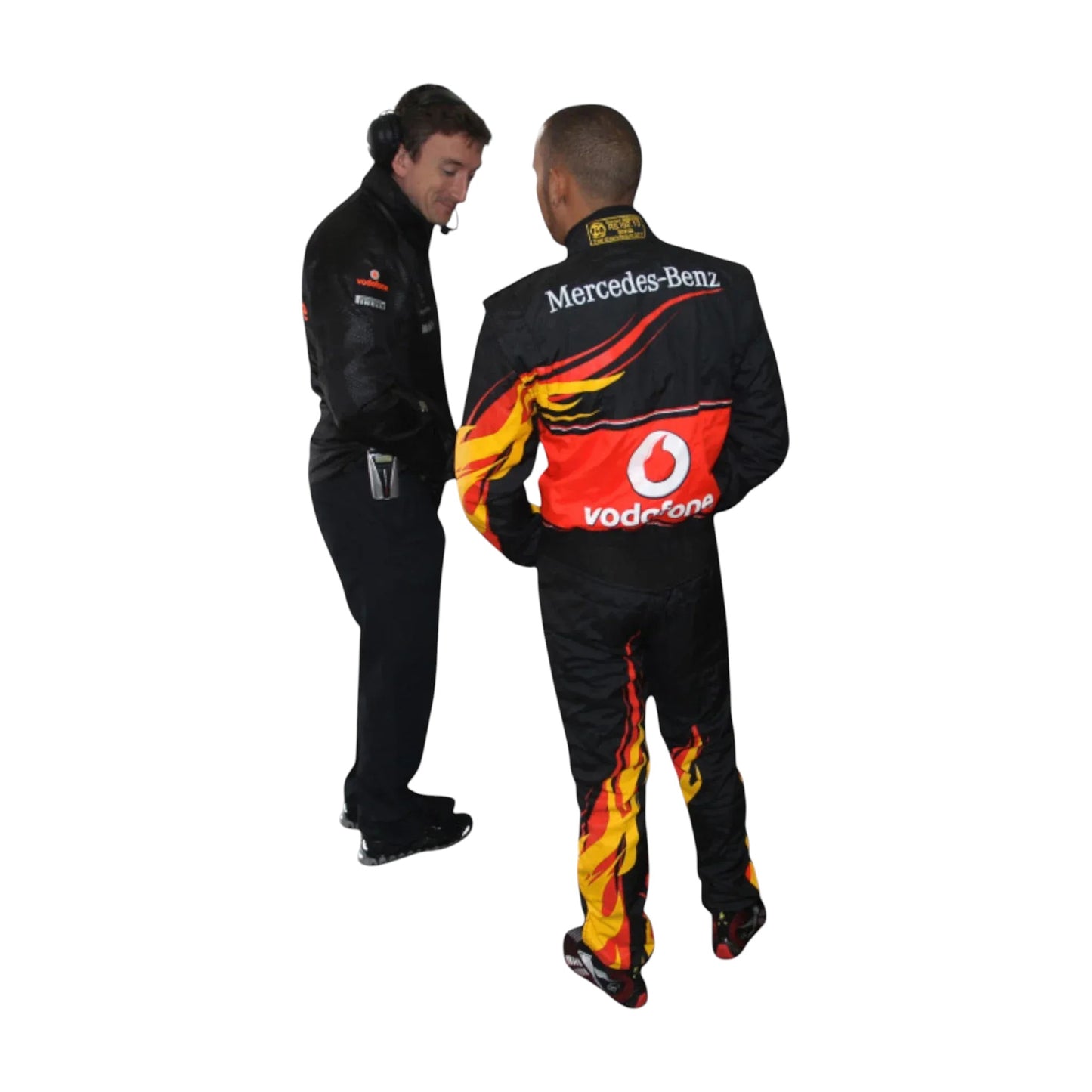 Lewis Hamilton Vodafone McLaren Mercedes Embroidered F1 Race Suit