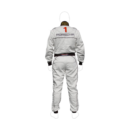 Martini Porsche Motorsport Overall Go Kart Racing Suit