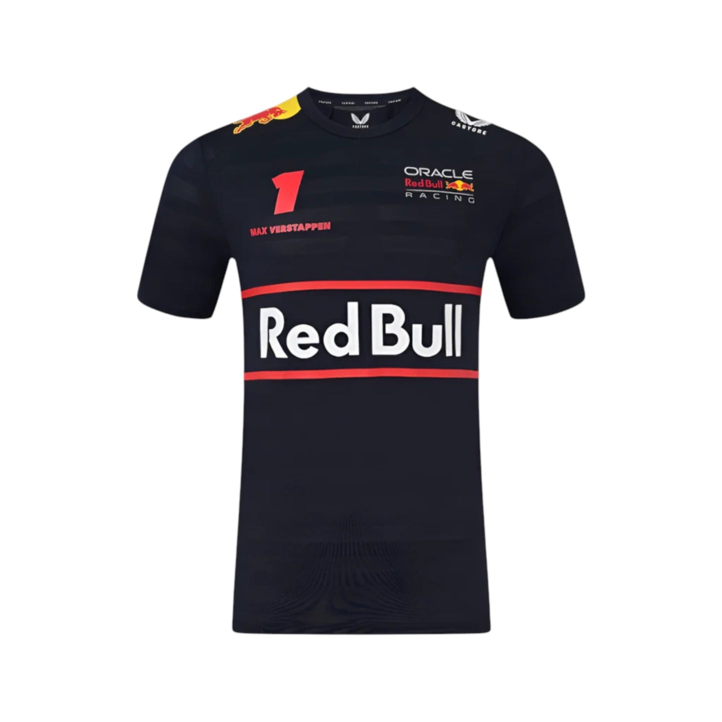 Max Verstappen F1 2025 team shirt front view