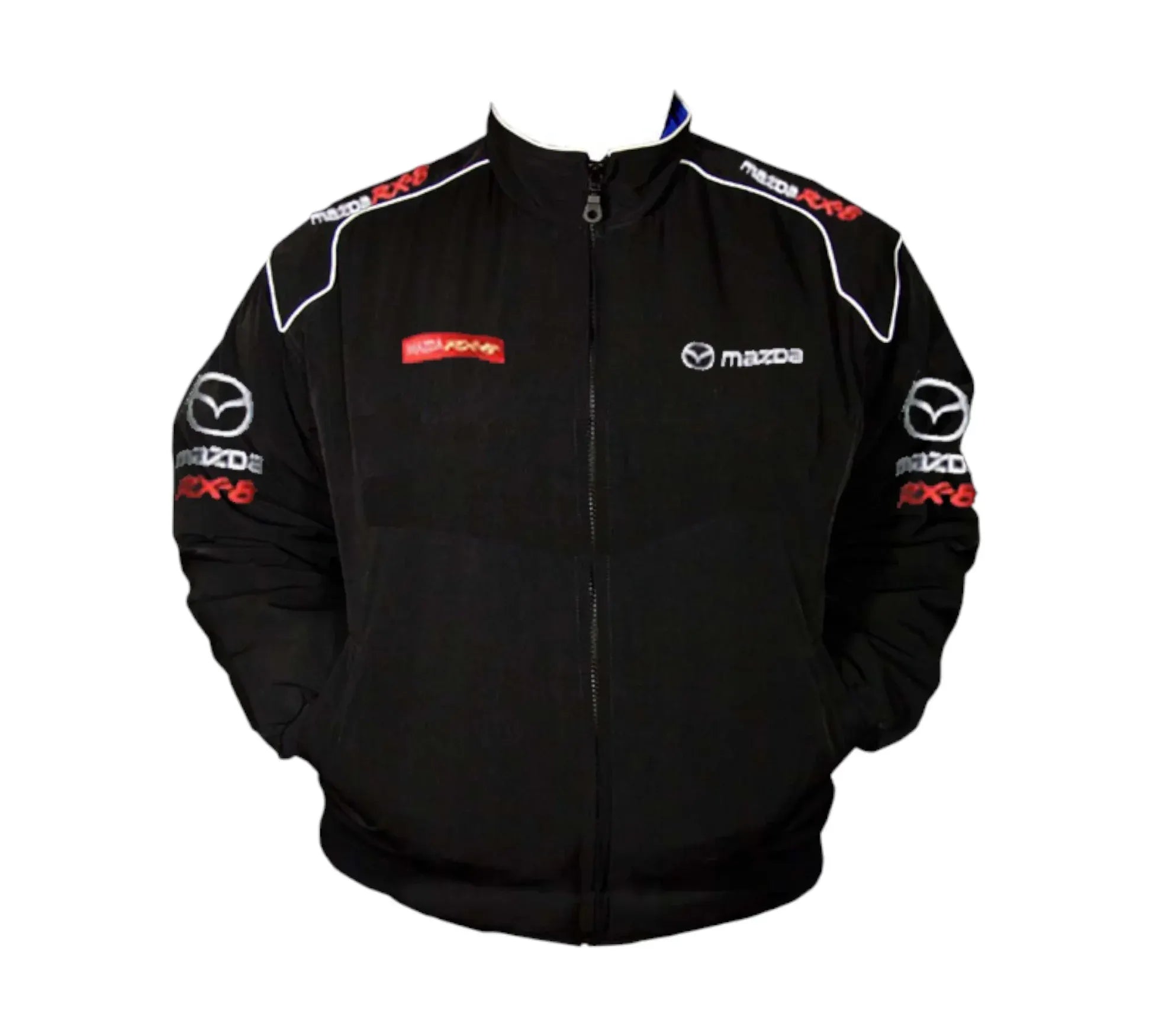 Mazda RX-8 Black Vintage Racing Jacket – SpeedLine Racewear