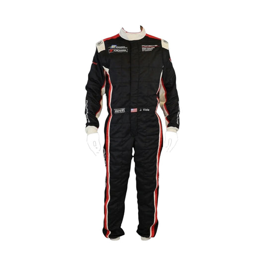 Porsche Black Edition Go-Kart Racing Overall Suit
