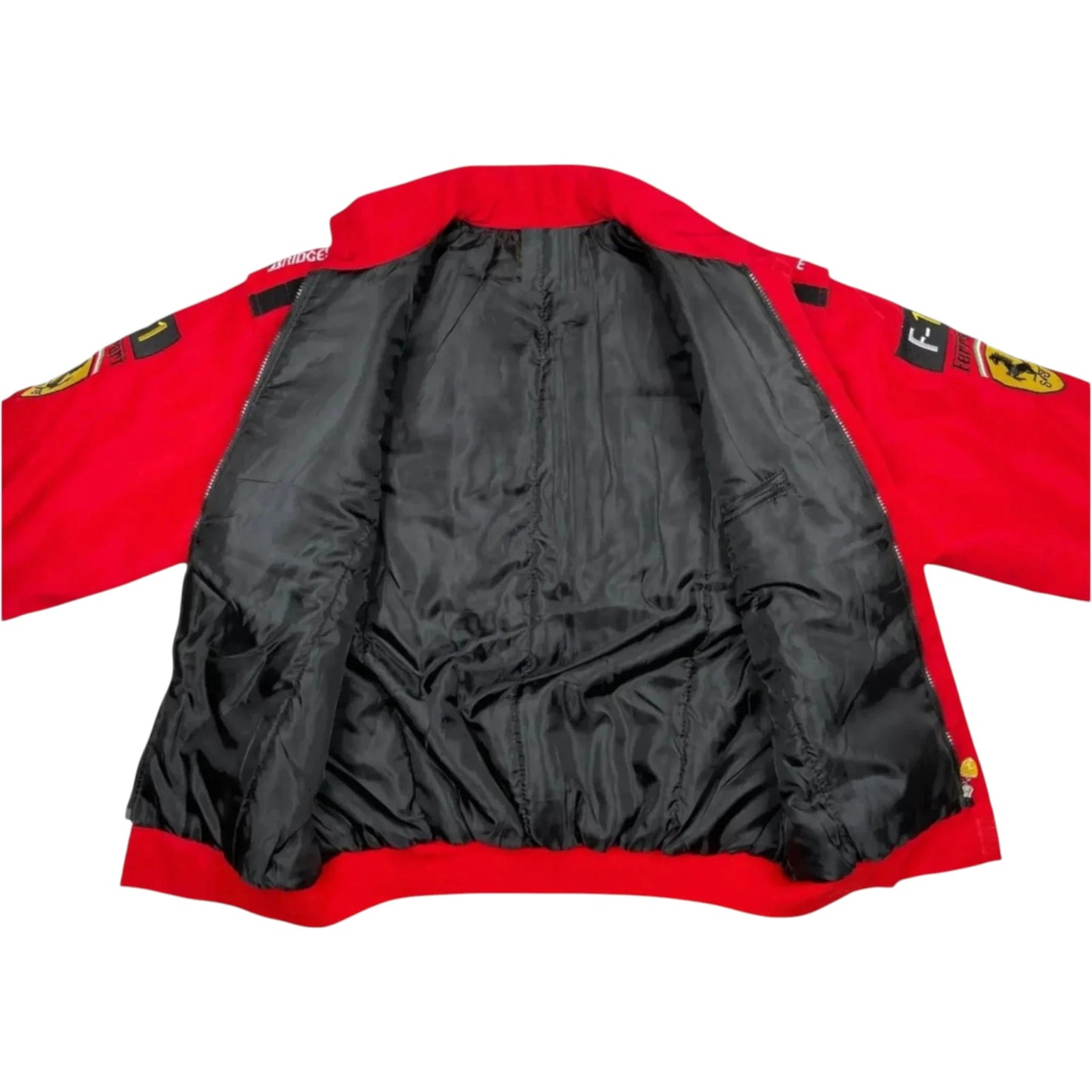 ferrari vintage racing jacket side profile