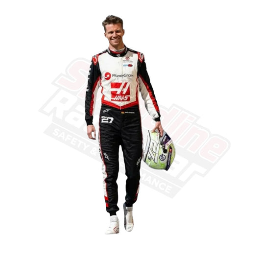 2024 Kevin Magnussen & Nico Hulkenberg Haas F1 Team Race Suit