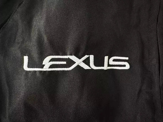 Vintage Lexus Formel-1-Rennjacke mit Stickerei