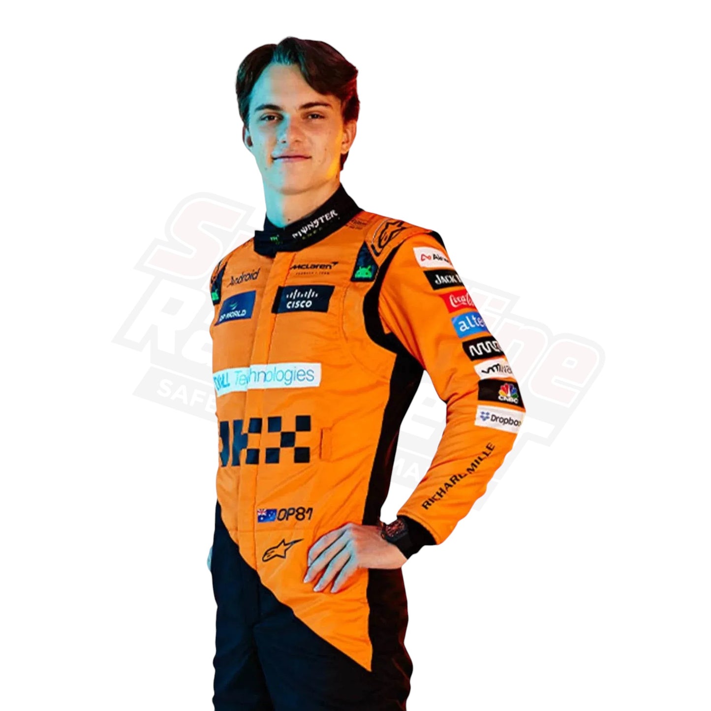 2024 Oscar Piastri McLaren F1 Team Racing Suit