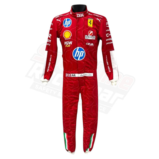 Puma Ferrari HP Edition Racing Suit 2025 – Side Profile