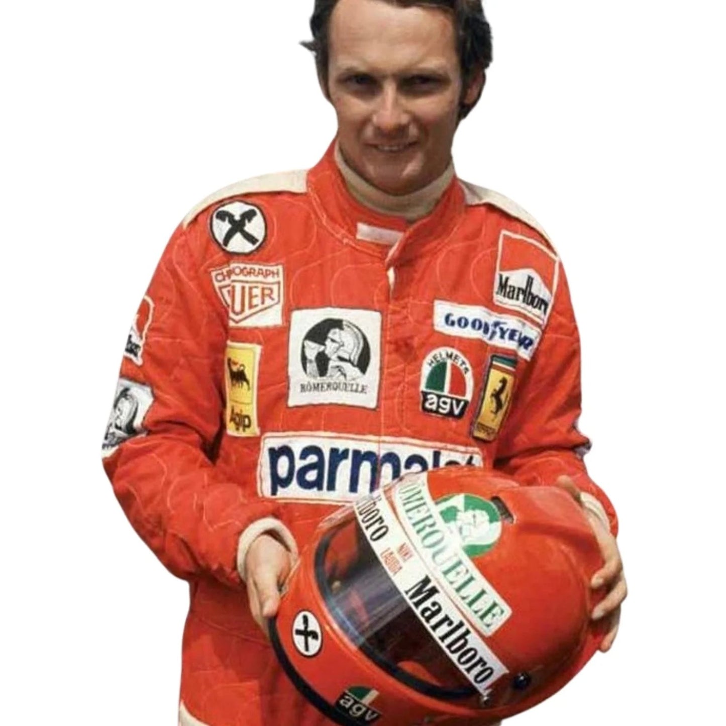 1976 Niki Lauda Ferrari F1 Racing Suit Replica 5
