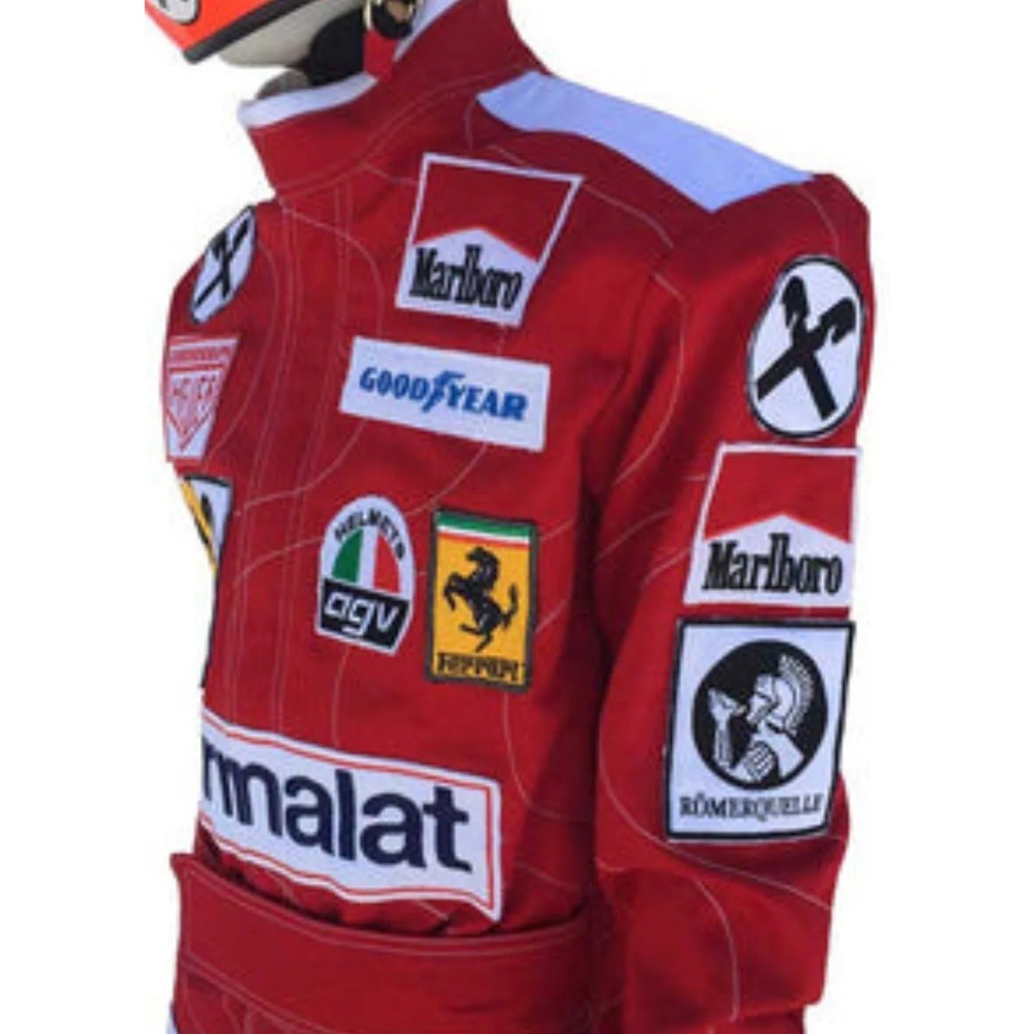 1976 Niki Lauda Ferrari F1 Racing Suit Replica 8