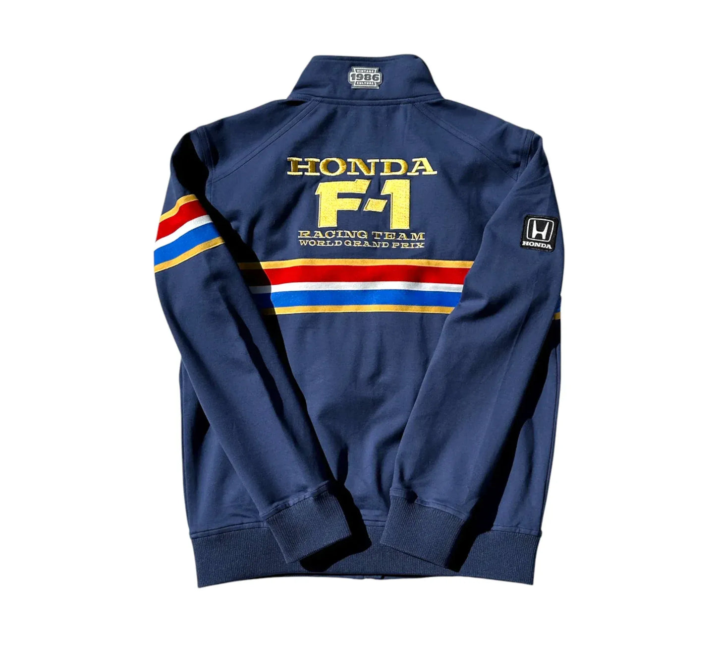 1986 Honda F1 Team Blue Zipper Racing Jacket 2