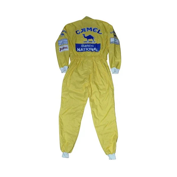 1987 Ayrton Senna F1 Racing Suit – Lotus Replica Edition 4