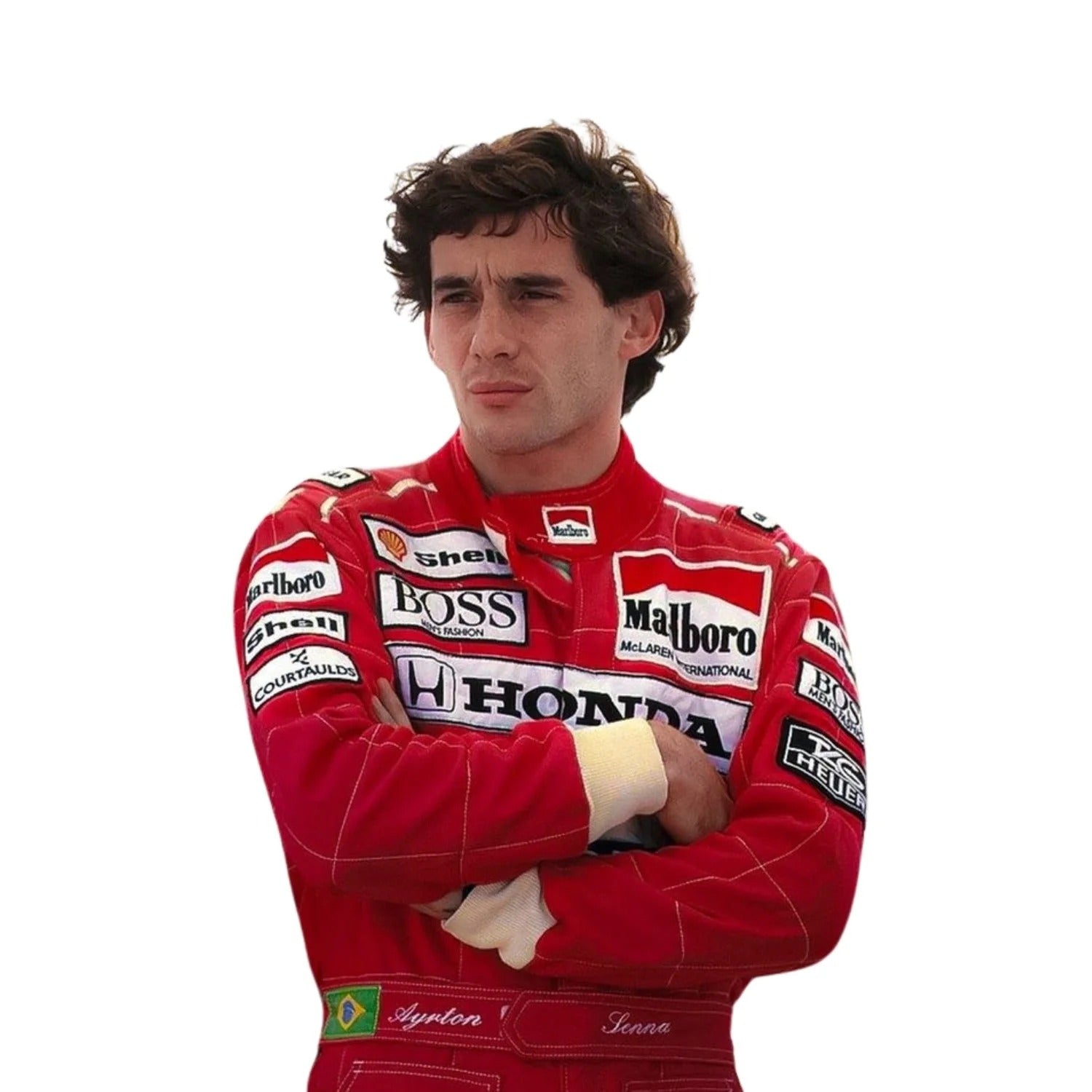 1991 Ayrton Senna United States GP F1 Racing Suit 10