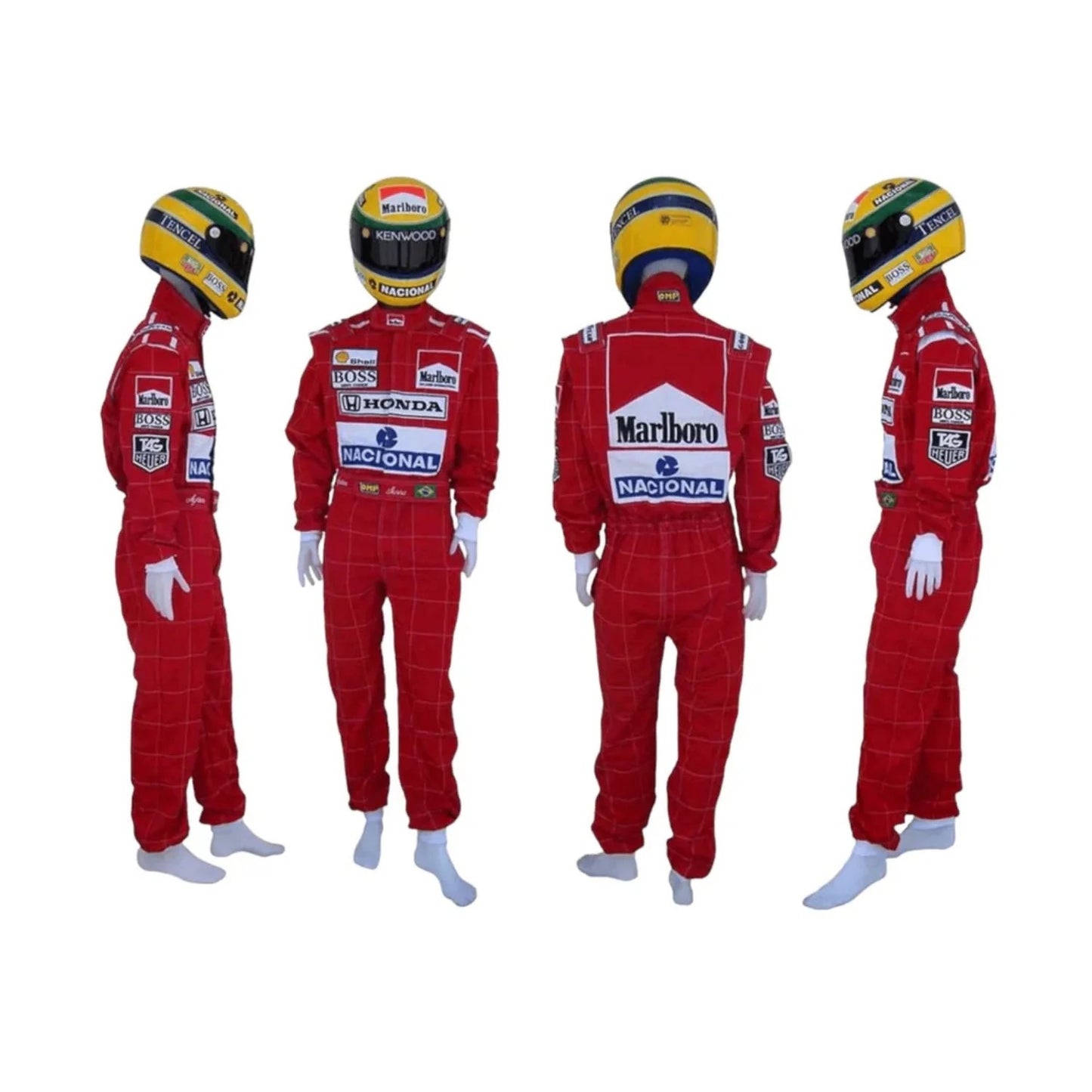 1991 Ayrton Senna United States GP F1 Racing Suit 3