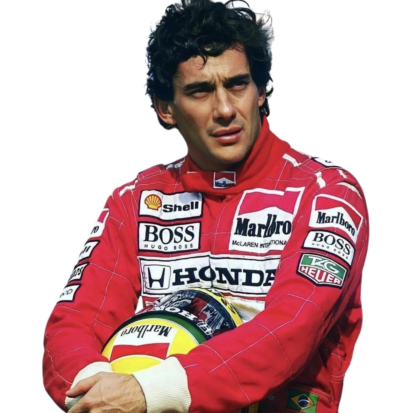 1991 Ayrton Senna United States GP F1 Racing Suit 6