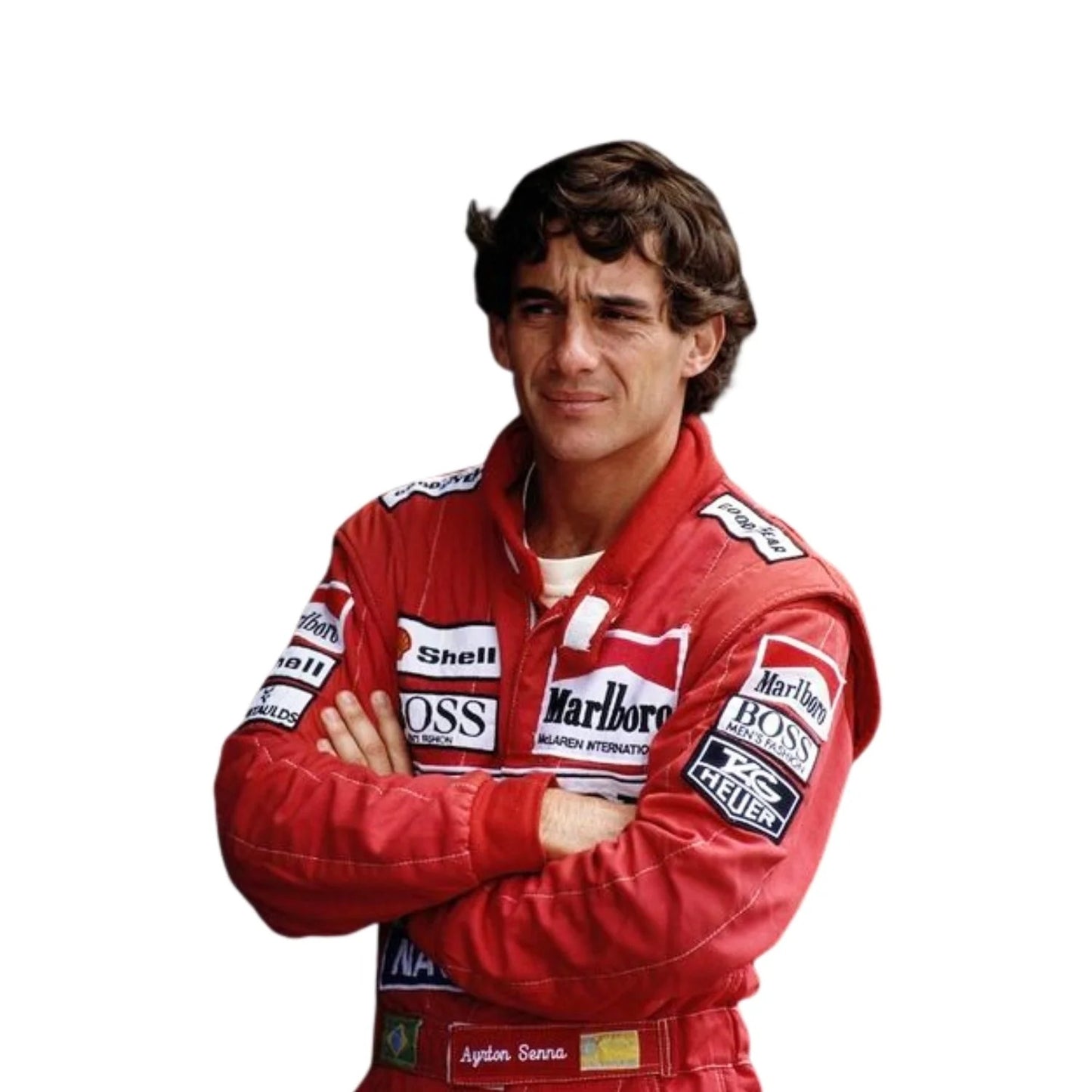 1991 Ayrton Senna United States GP F1 Racing Suit 9