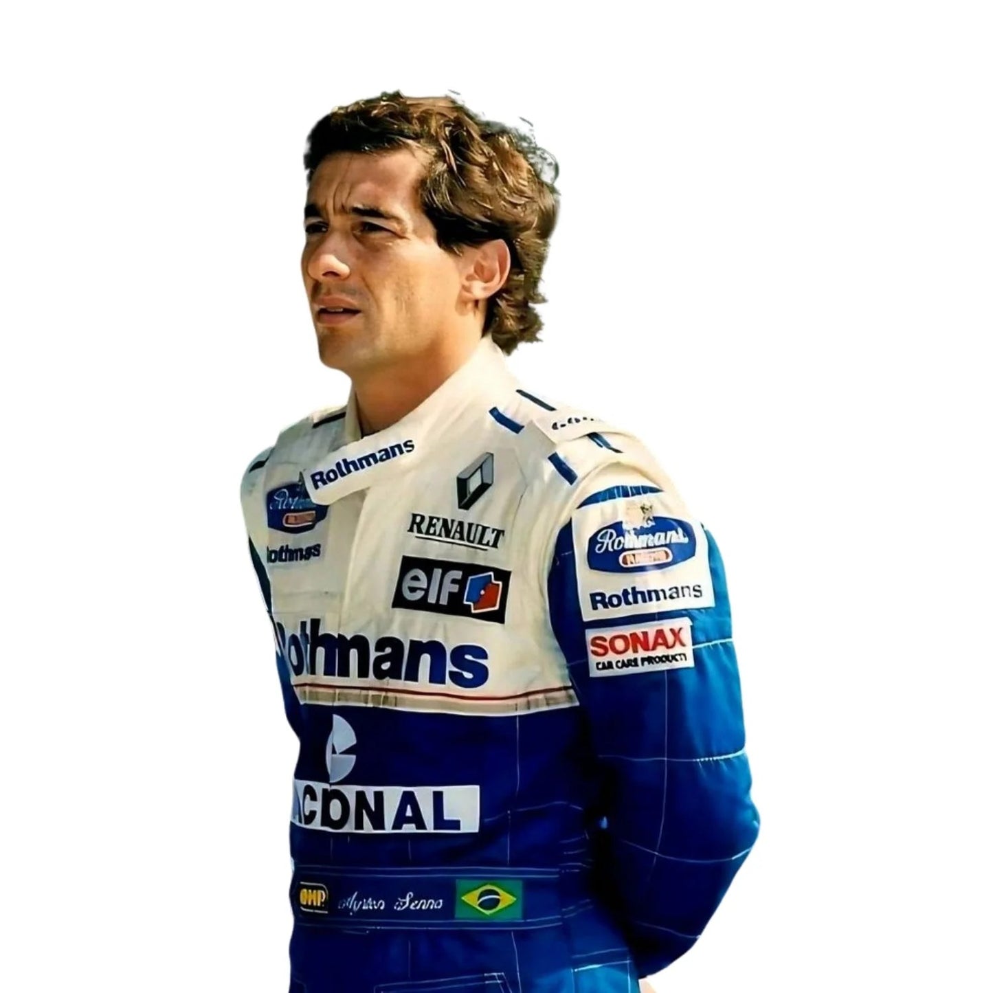 1994 Ayrton Senna Williams F1 Racing Suit Replica 7
