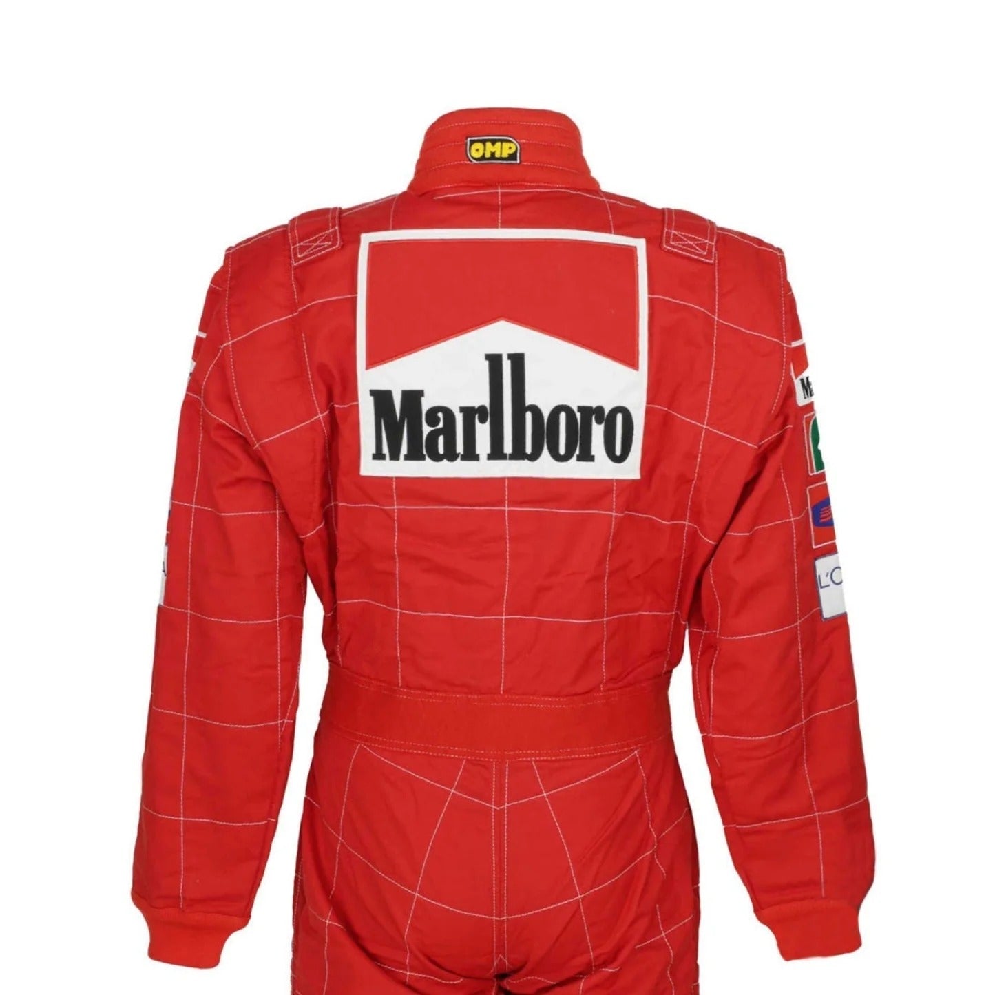 2002 Michael Schumacher Ferrari Embroidered F1 Racing Suit 4