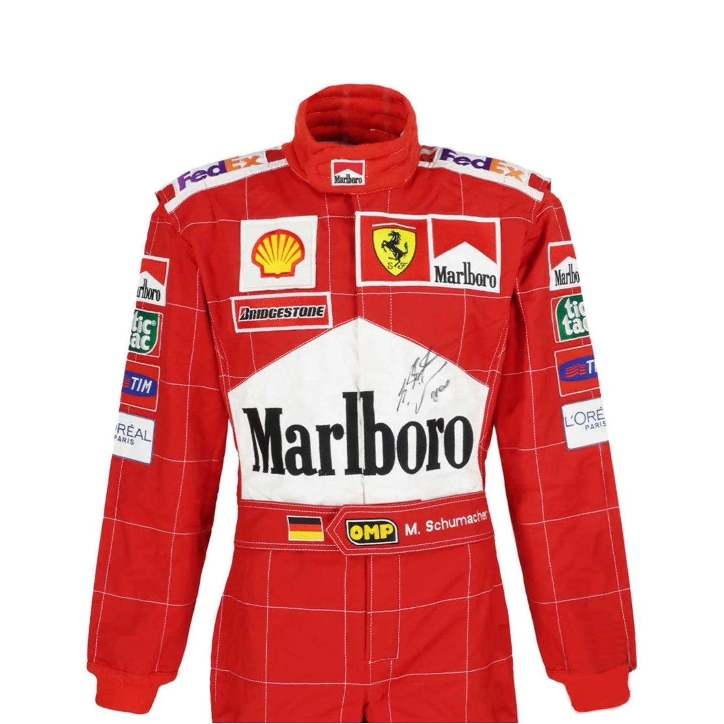2004 Michael Schumacher Ferrari F1 Racing Suit 1