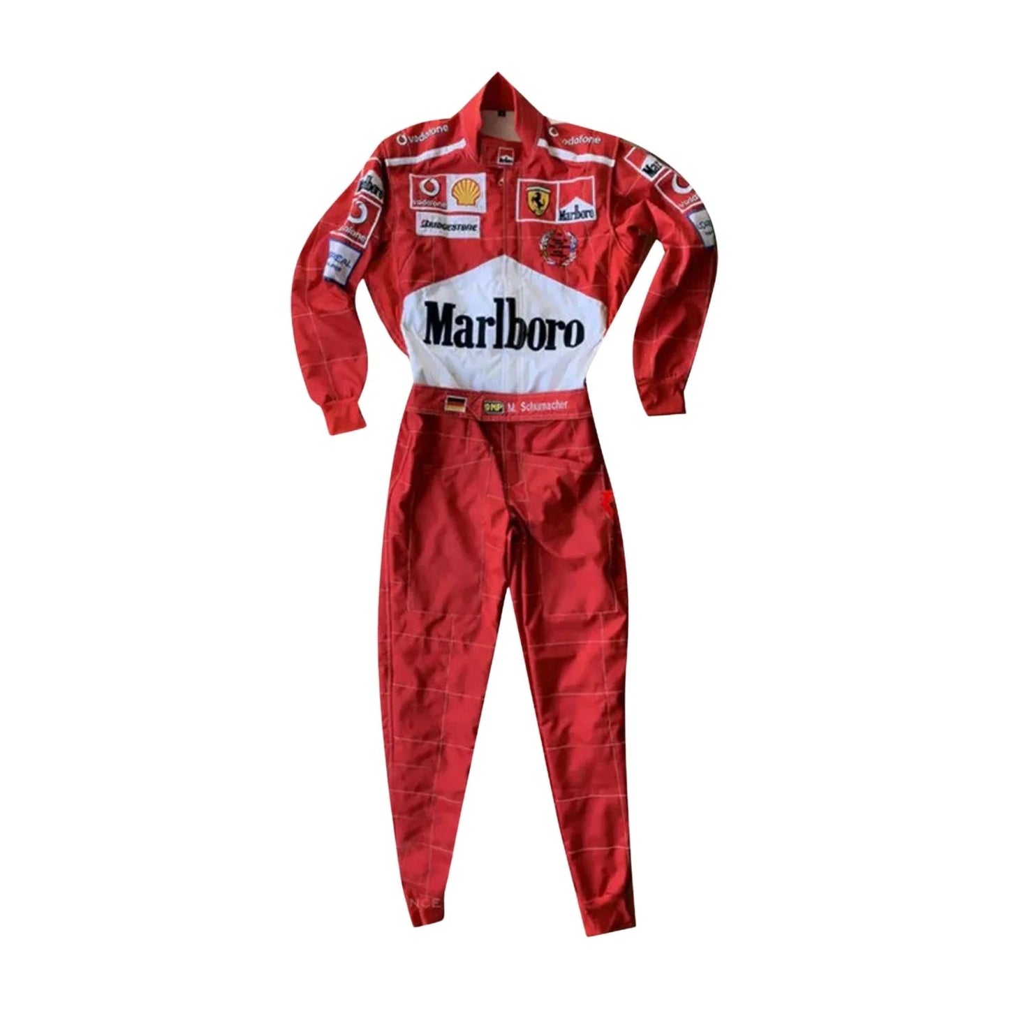 2005 Michael Schumacher Ferrari World Champion F1 Racing Suit