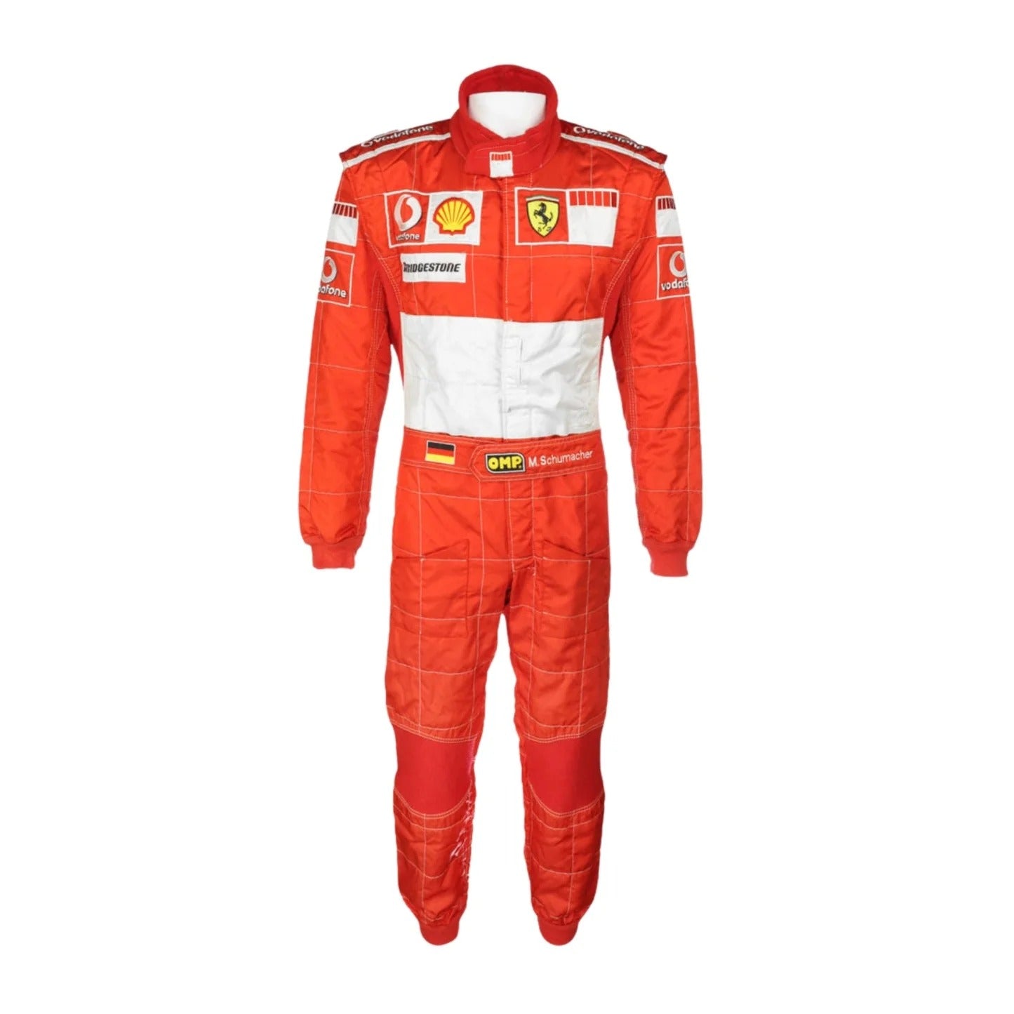 2006 Michael Schumacher Ferrari Embroidered F1 Racing Suit