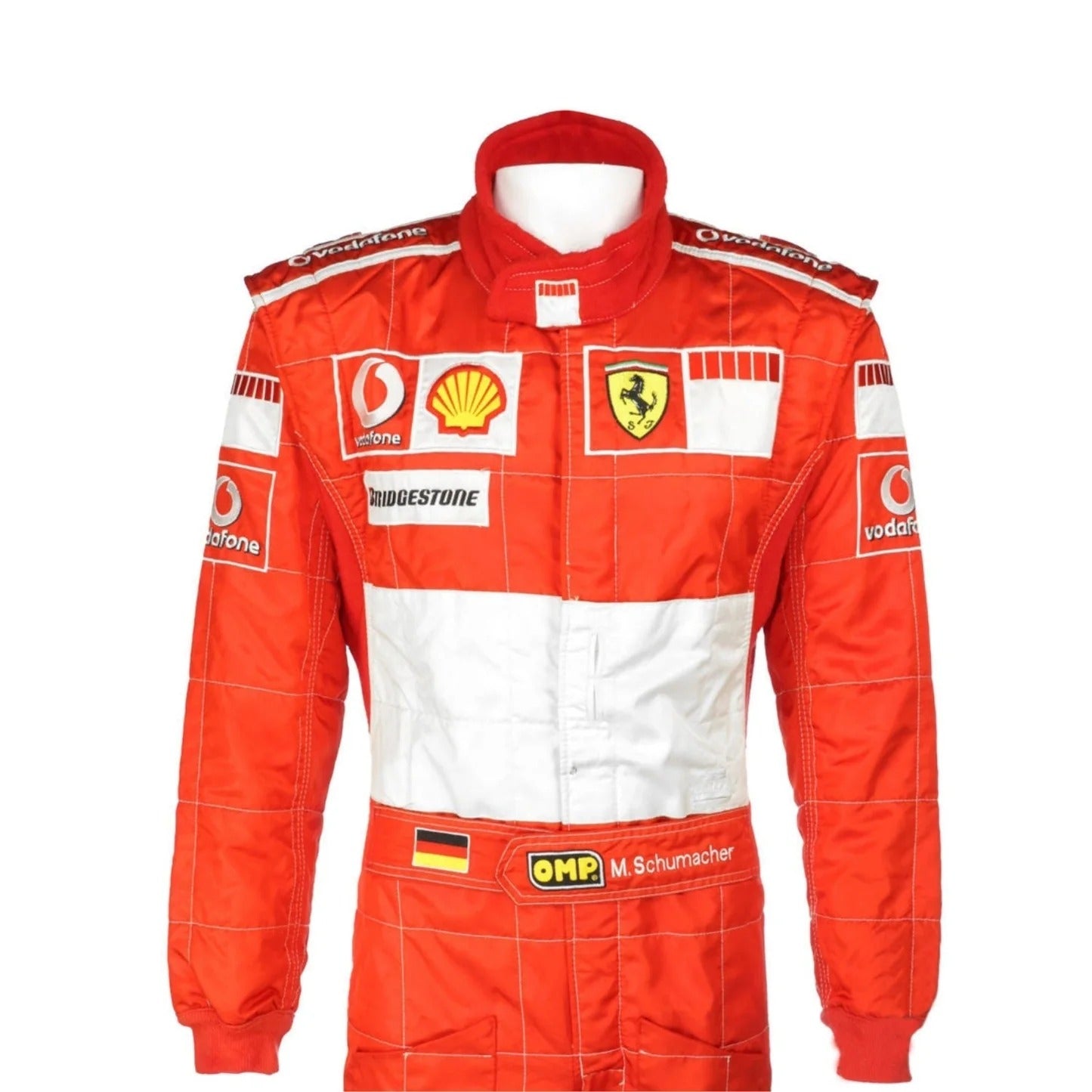 2006 Michael Schumacher Ferrari Embroidered F1 Racing Suit 2