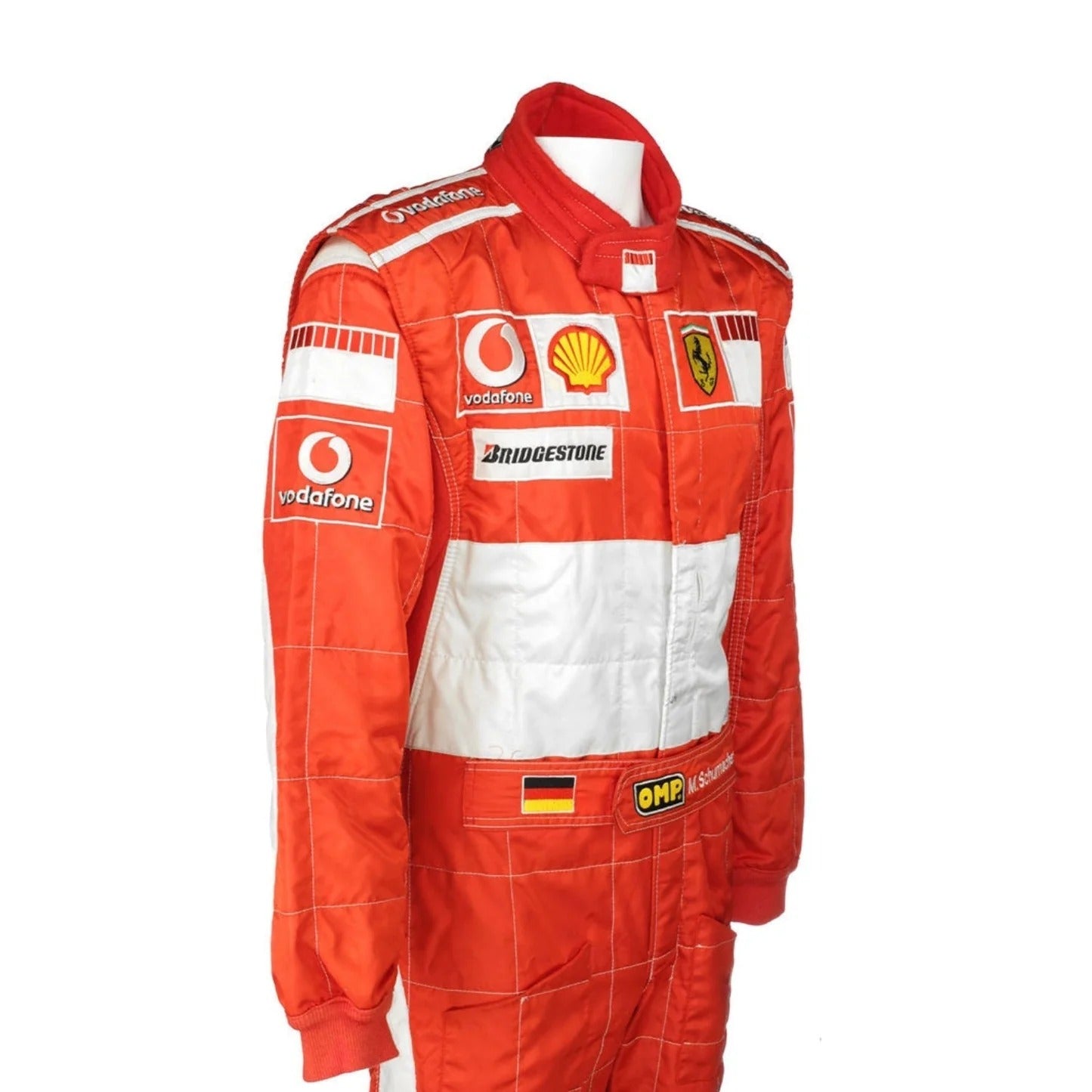 2006 Michael Schumacher Ferrari Embroidered F1 Racing Suit 3