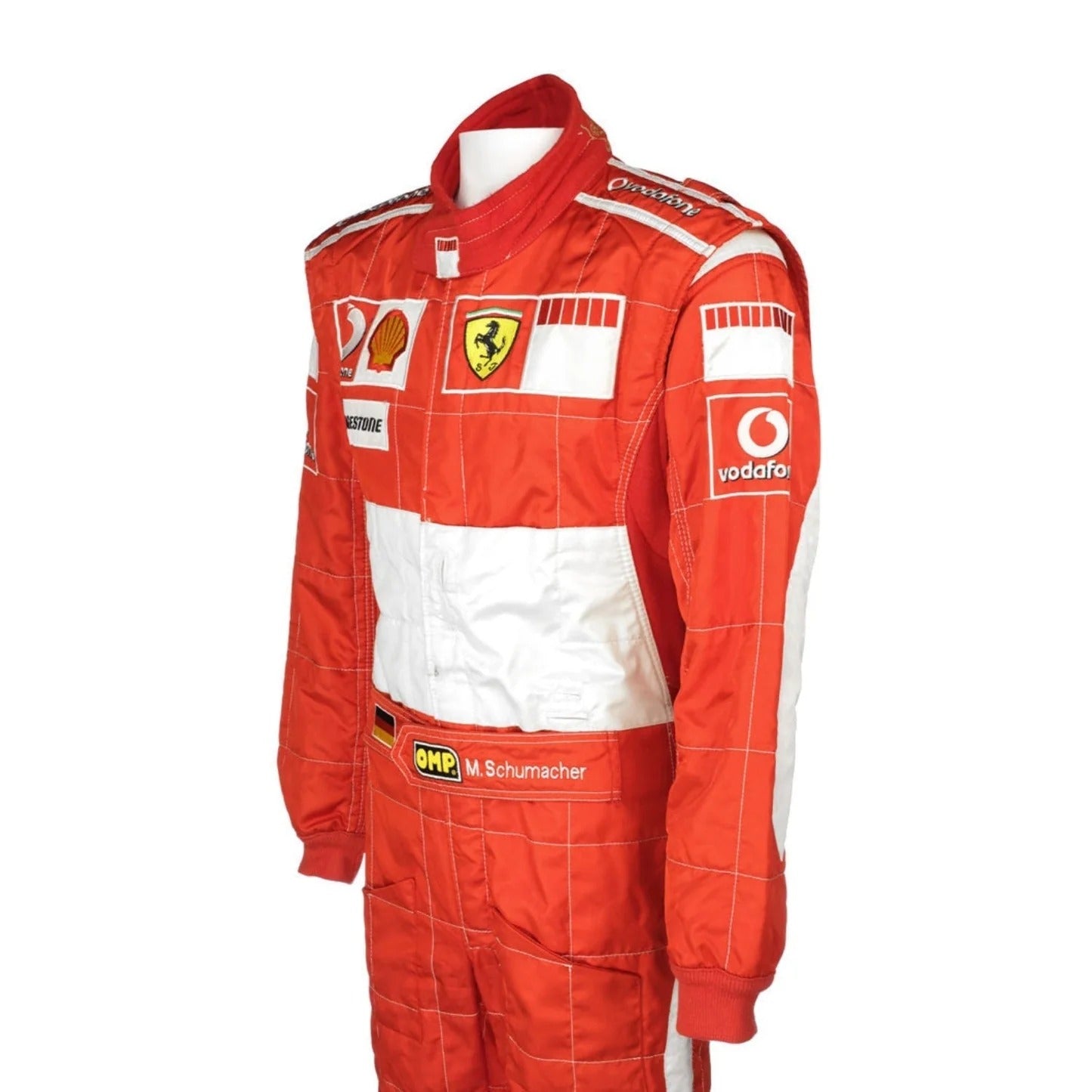 2006 Michael Schumacher Ferrari Embroidered F1 Racing Suit 5