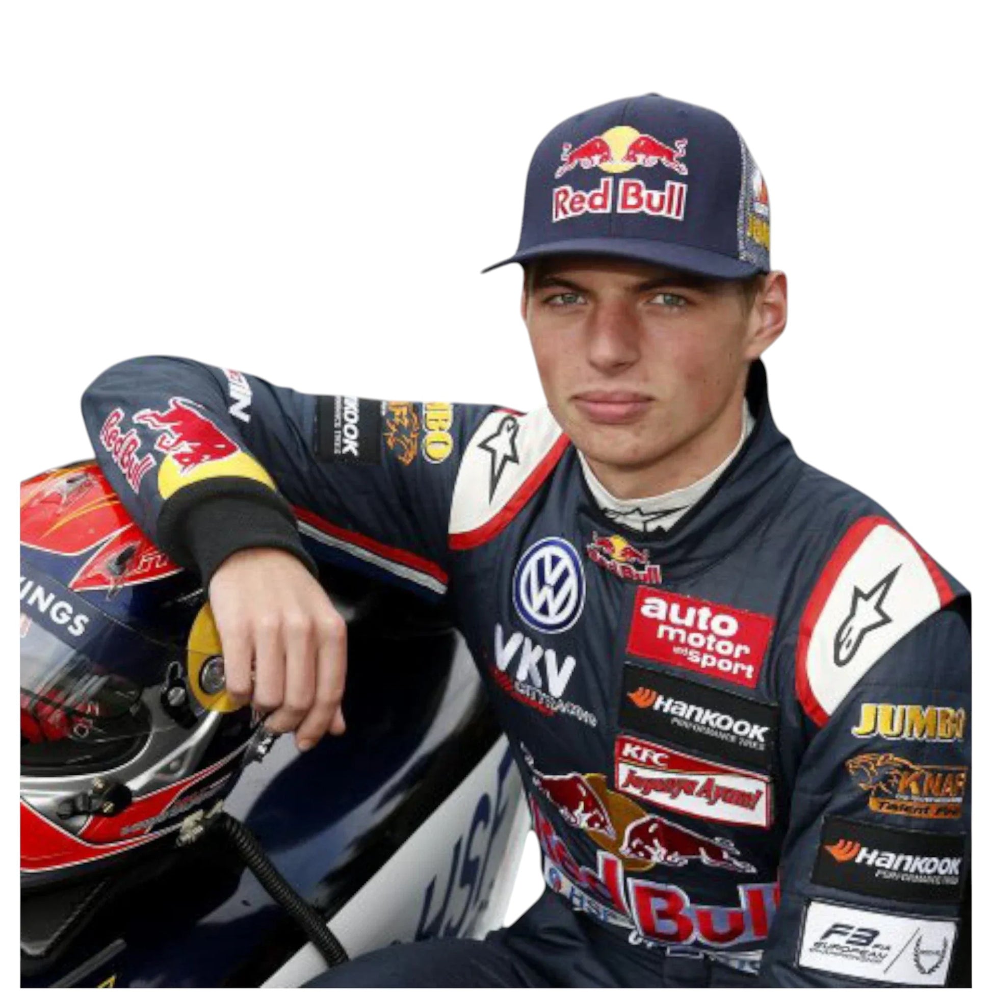 2014 Max Verstappen Red Bull F1 Racing Embroidery Suit