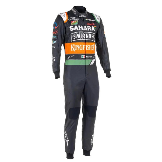 2014 Sergio Pérez Sahara Force India F1 Racing Suit Speedline Racewear
