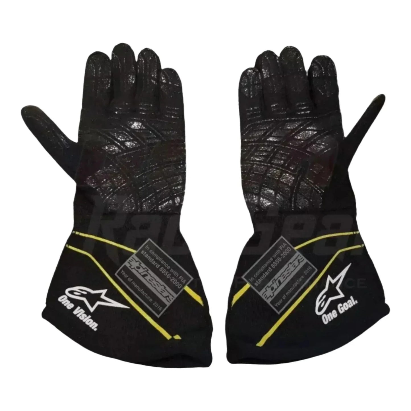2016 Esteban Ocon Alpinestars F1 Race Gloves Replica SpeedLine Racewear 5150414