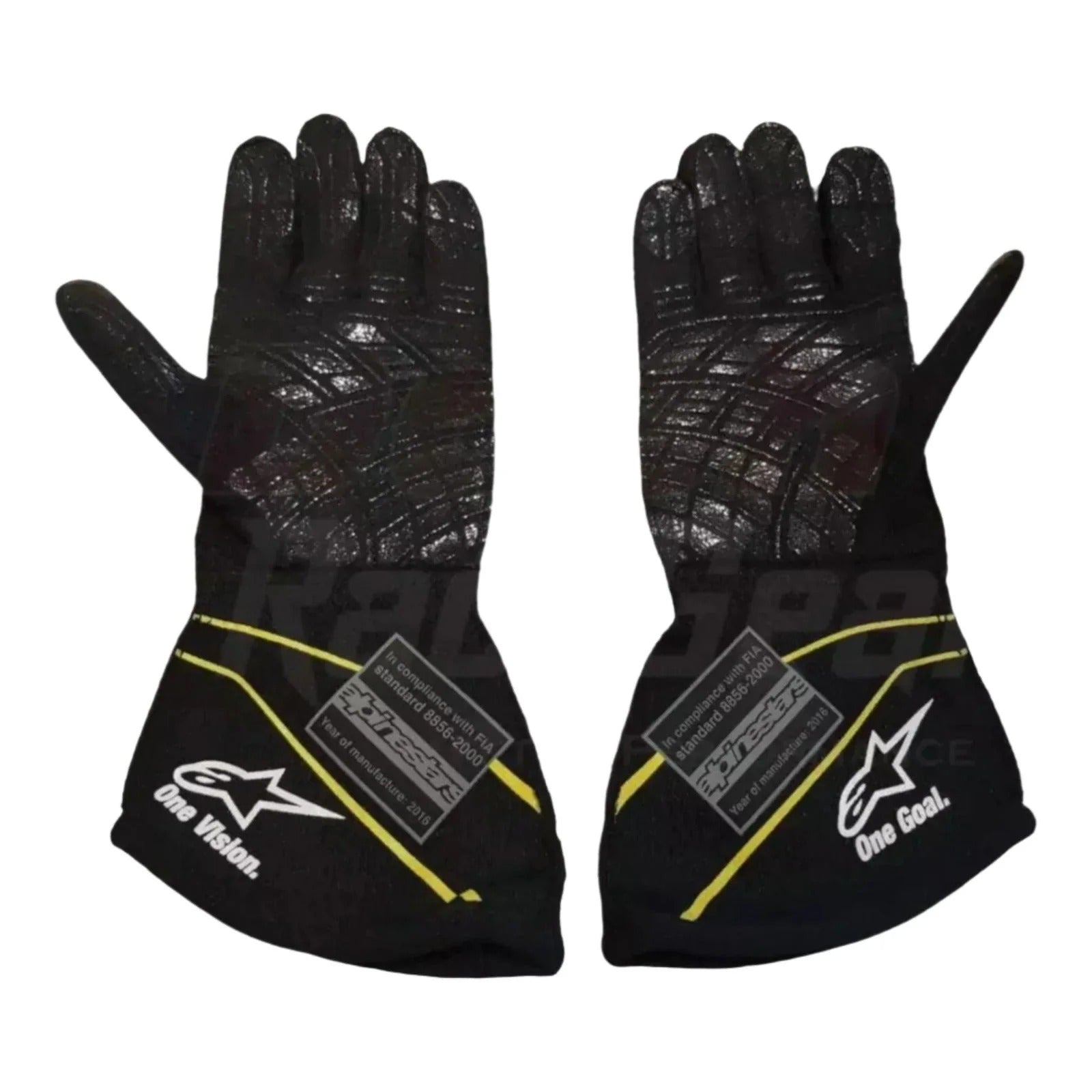 2016 Esteban Ocon Alpinestars F1 Race Gloves Replica SpeedLine Racewear 5150414