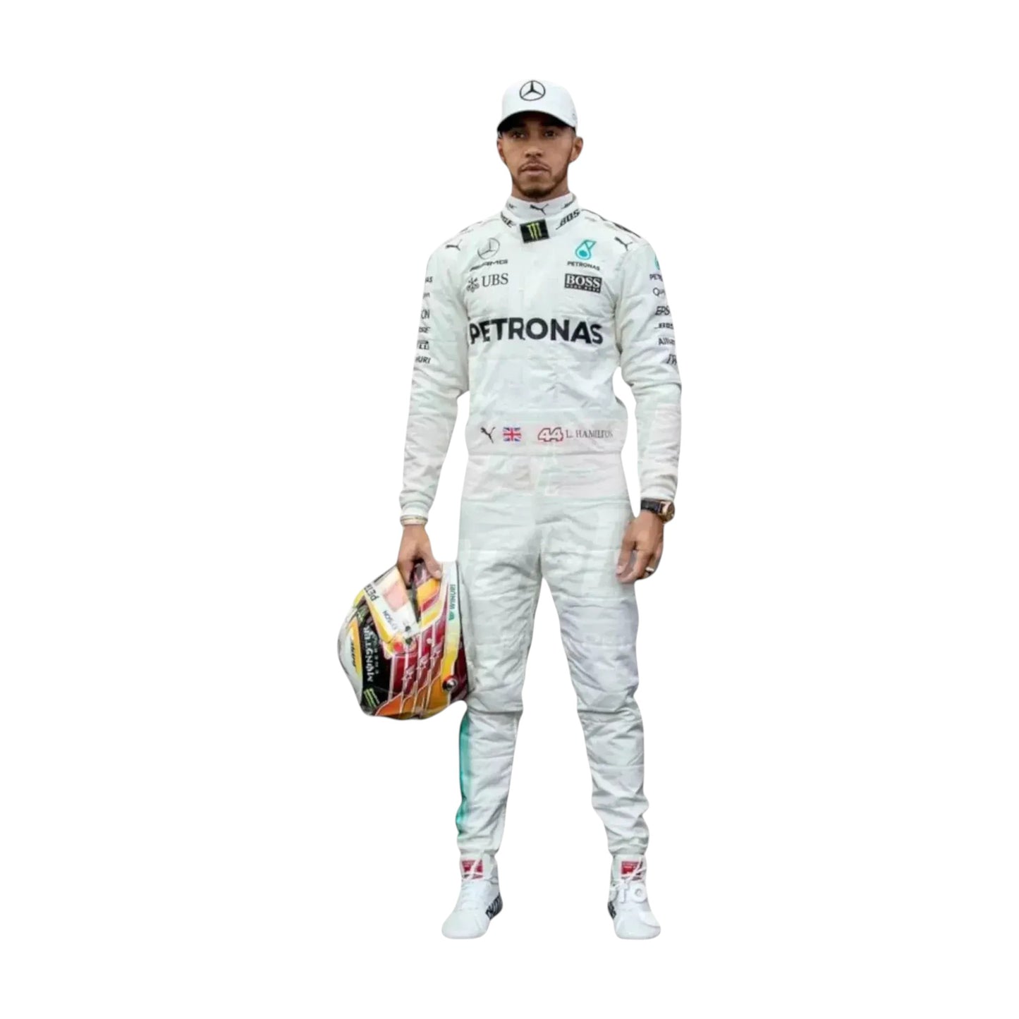 2017 Mercedes Formula 1 racing suit full body