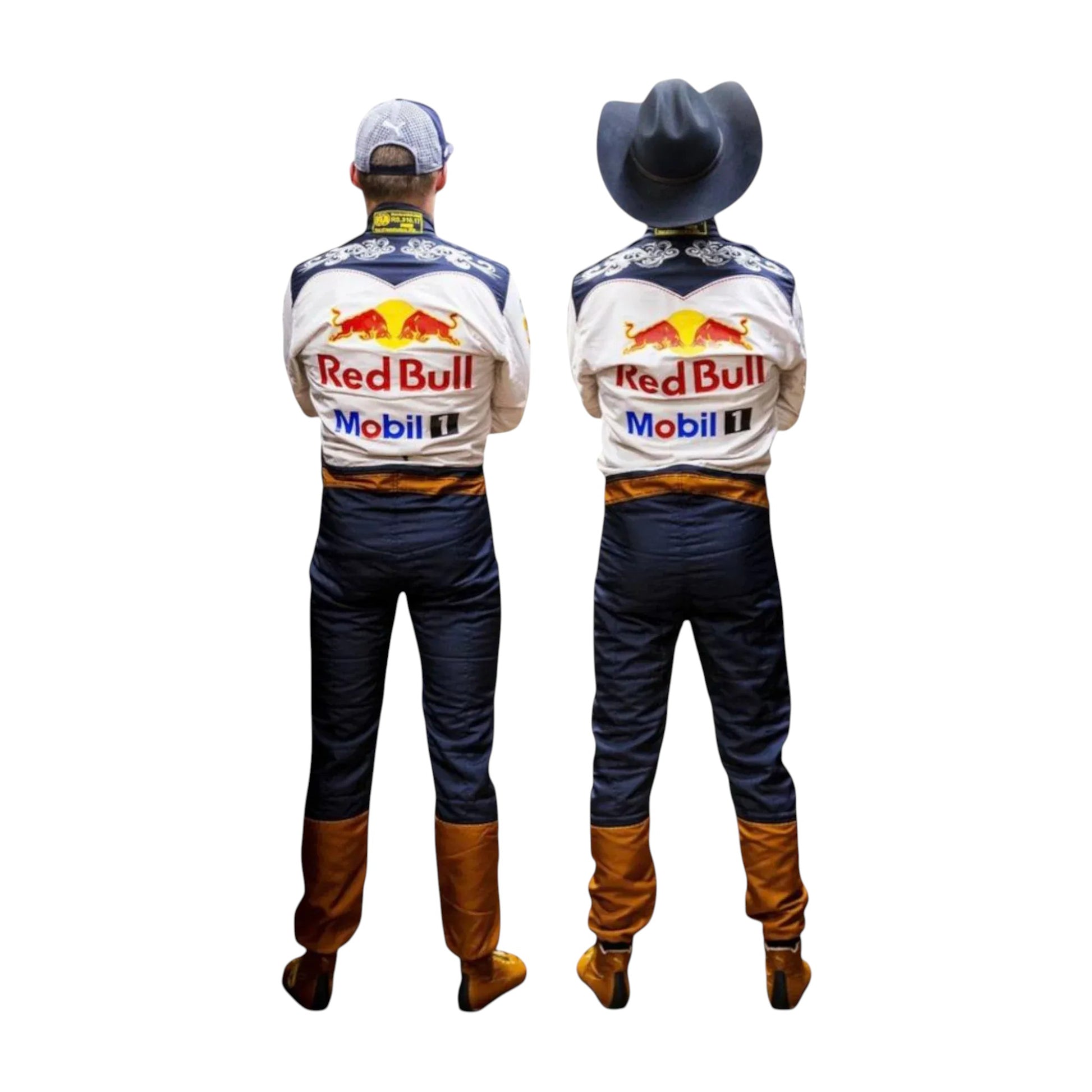 2018 Max Verstappen Special Edition Red Bull Cowboy Racing Suit
