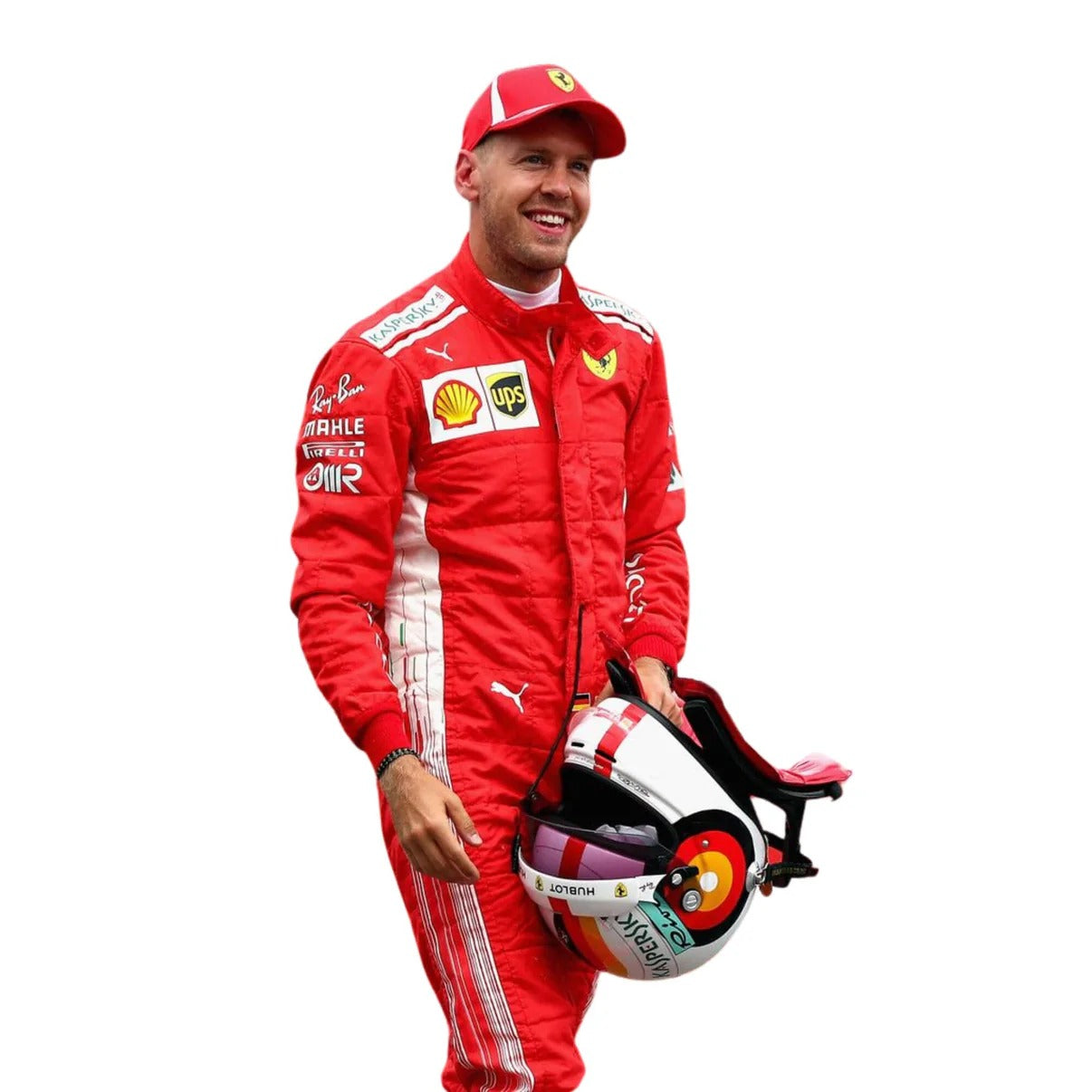 2018 Sebastian Vettel Ferrari F1 Racing Suit 4