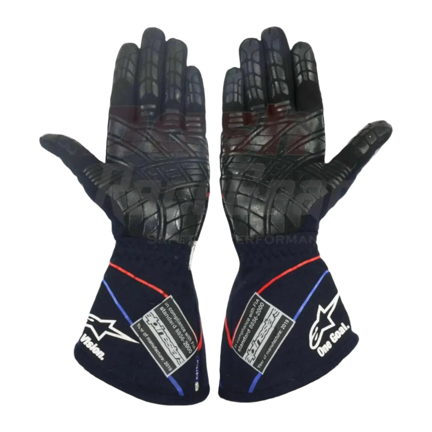2019 Alexander Albon Toro Rosso F1 Race Gloves Replica 1