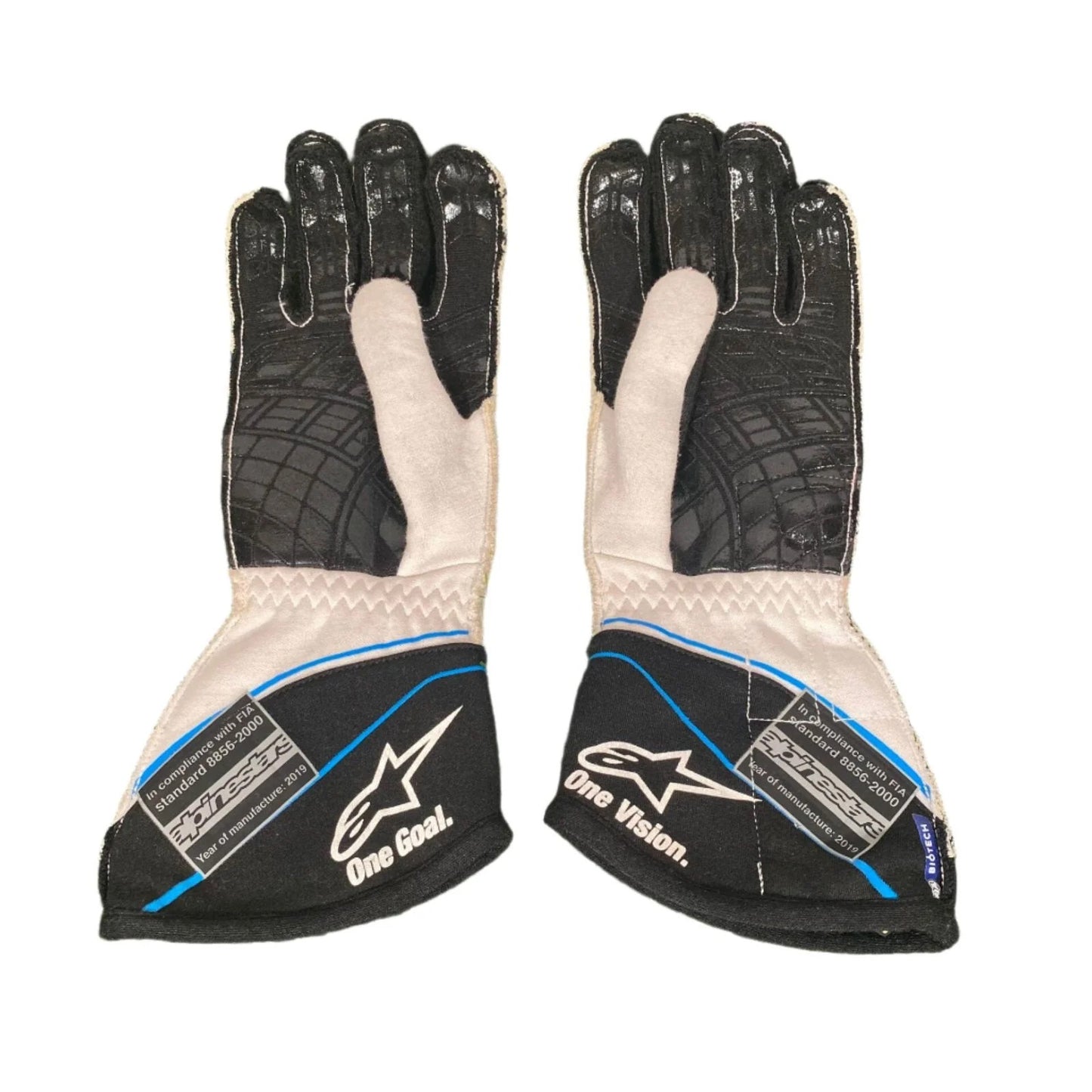 2019 George Russell Williams F1 Race Gloves Rookie Replica SpeedLine Racewear 5136511