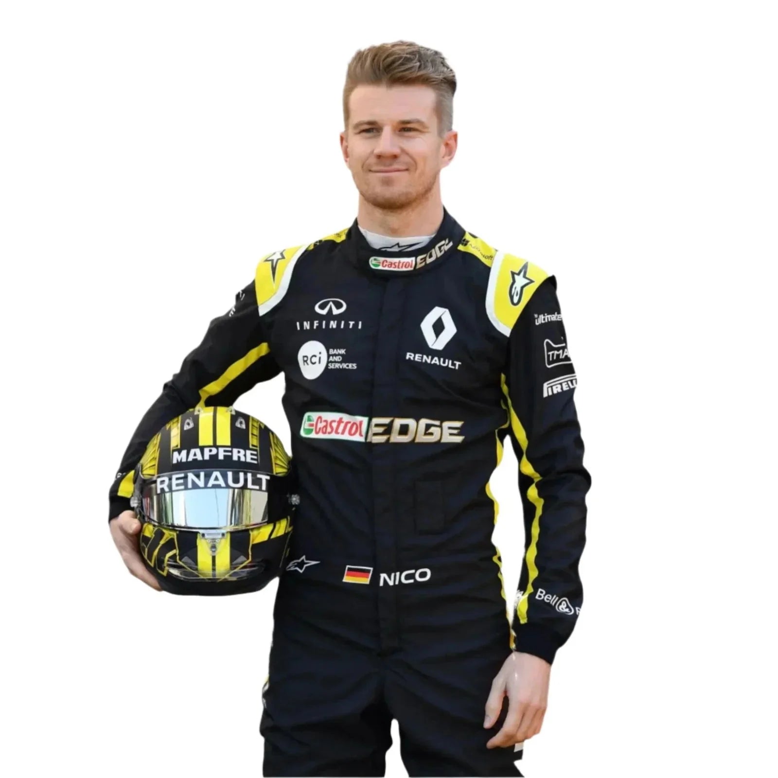 2019 Nico Hülkenberg Renault F1 Team Race Suit Replica Pro 1
