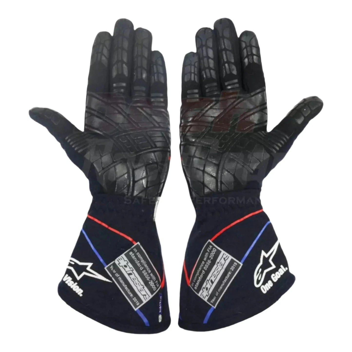 2019 Pierre Gasly Belgian GP F1 Race Gloves Replica SpeedLine Racewear 71511