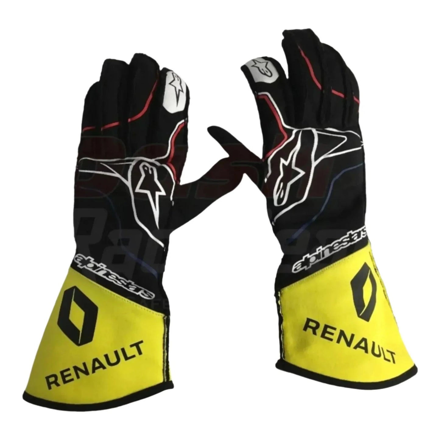 2020 Esteban Ocon Renault F1 Race Gloves Replica SpeedLine Racewear 71501