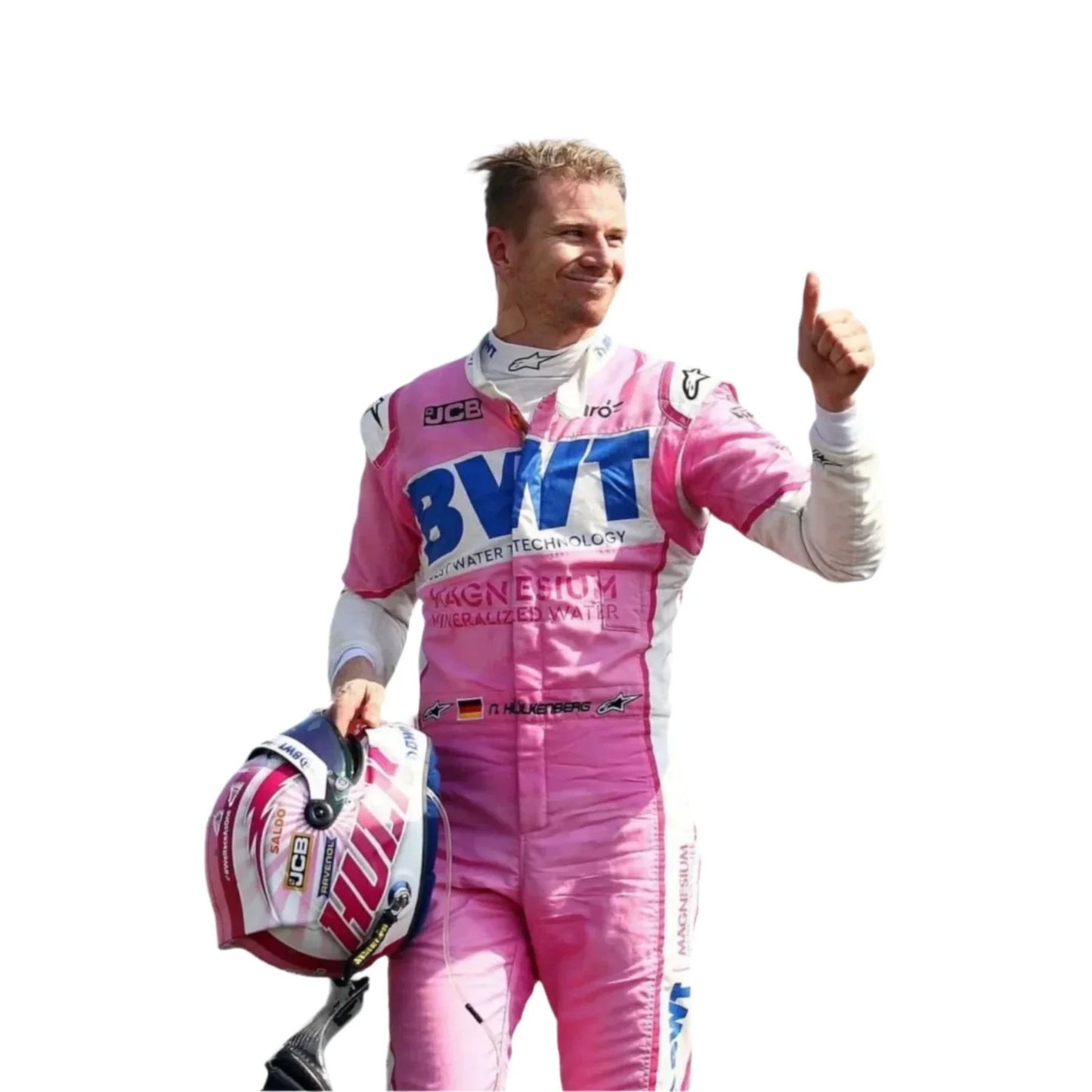 2021 Nico Hülkenberg BWT Aston Martin F1 Race Suit Replica