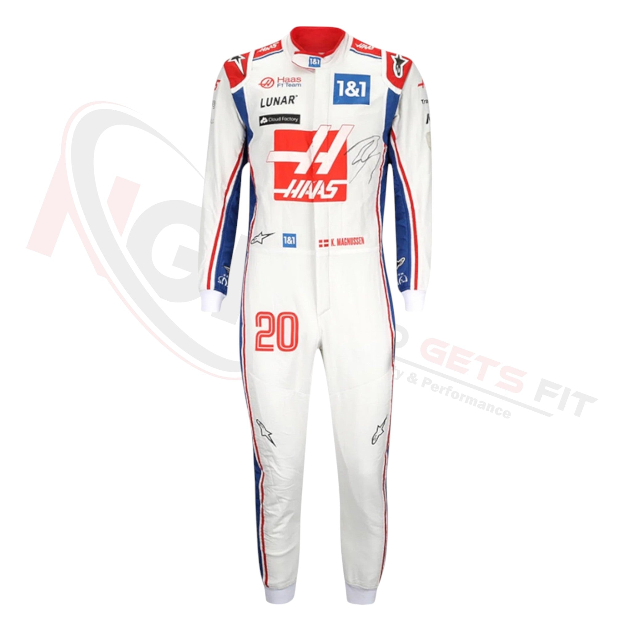 2022 Kevin Magnussen British GP F1 Race Suit REPLICA