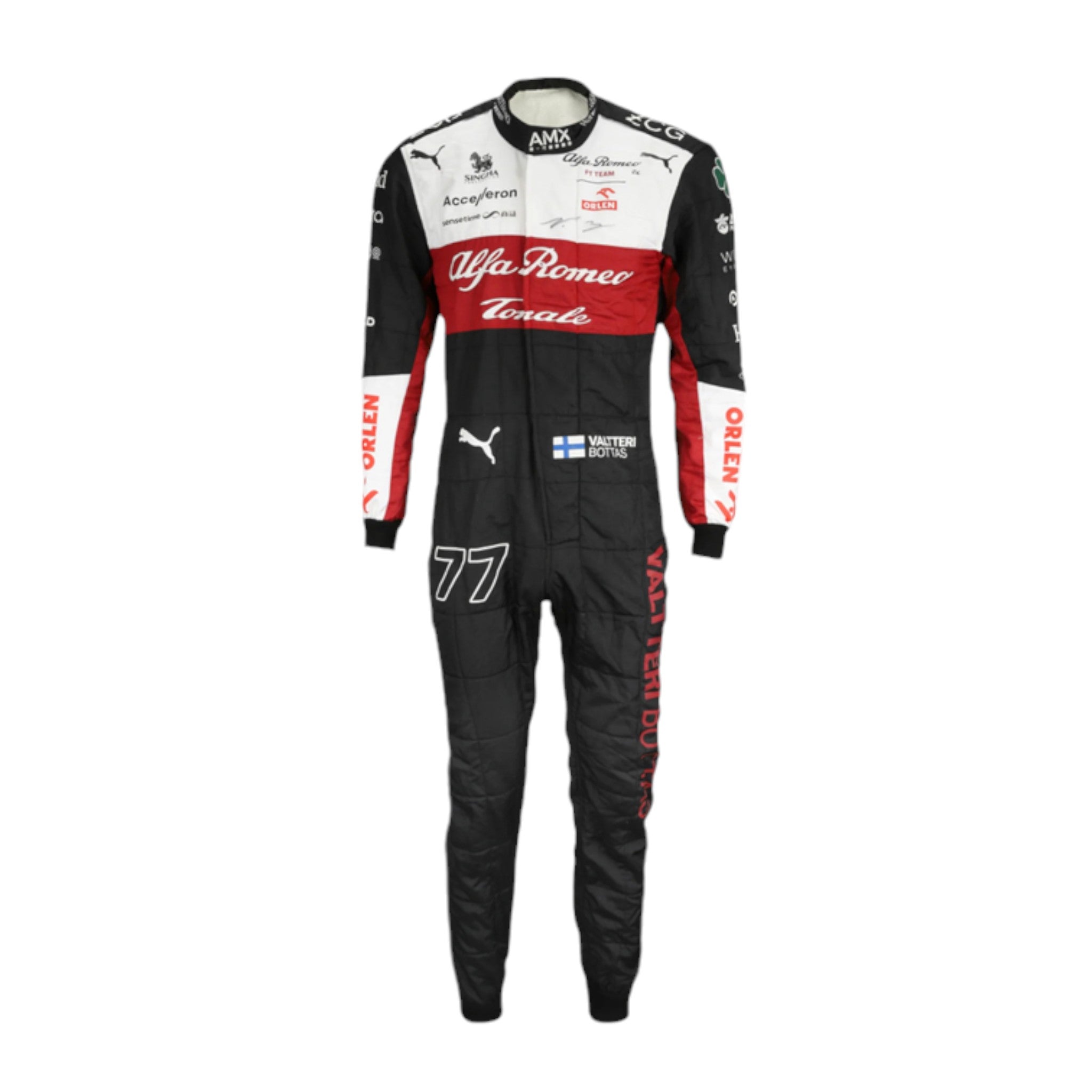 2022 Valtteri Bottas Alfa Romeo F1 Race Suit REPLICA