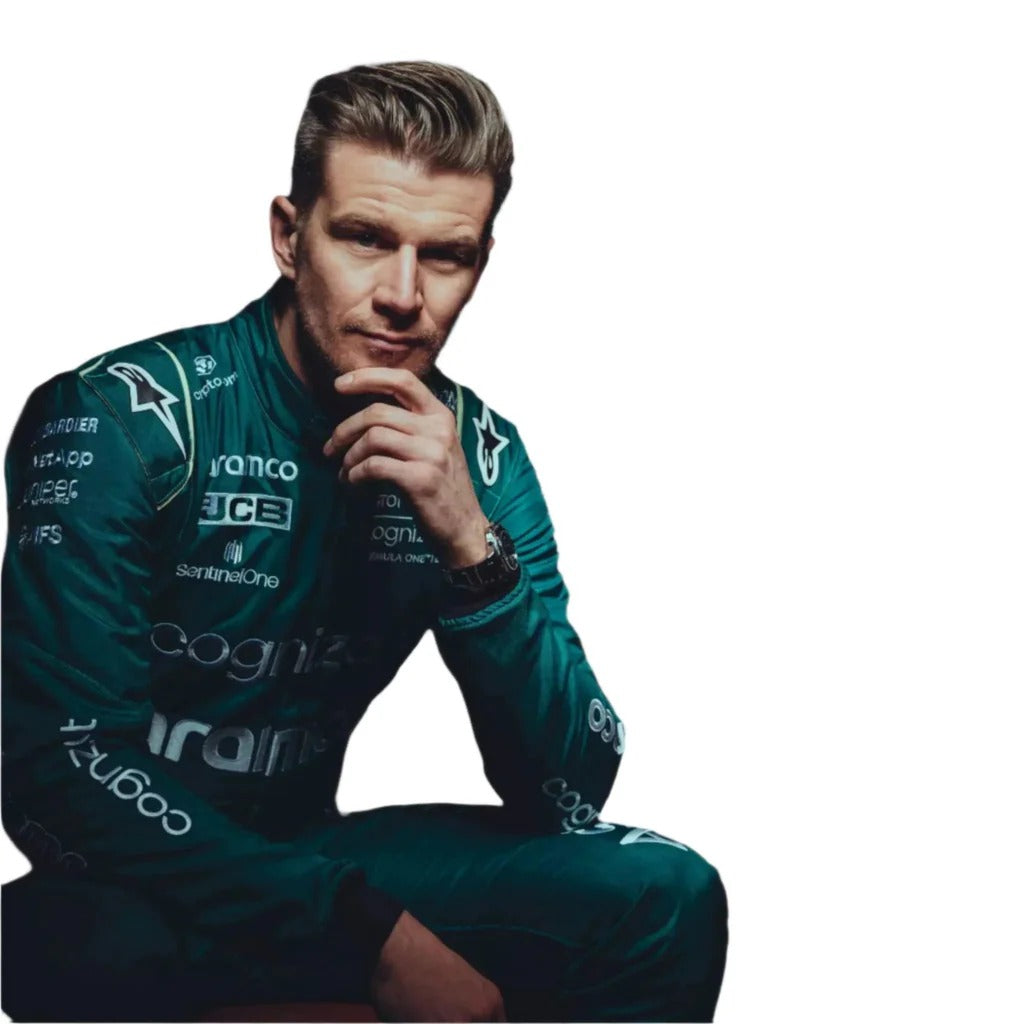 2022 Aston Martin Nico Hülkenberg F1 Race Suit | Saudi Arabian GP 4